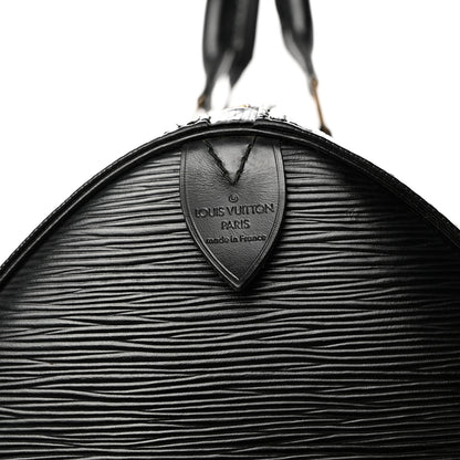 Louis Vuitton Epi Keepall 55 Black 5 of 8