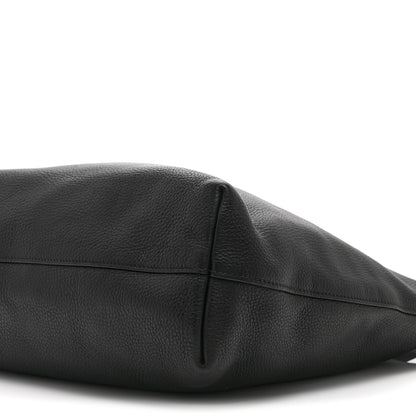 Prada Vitello Daino Tote Black 10 of 10