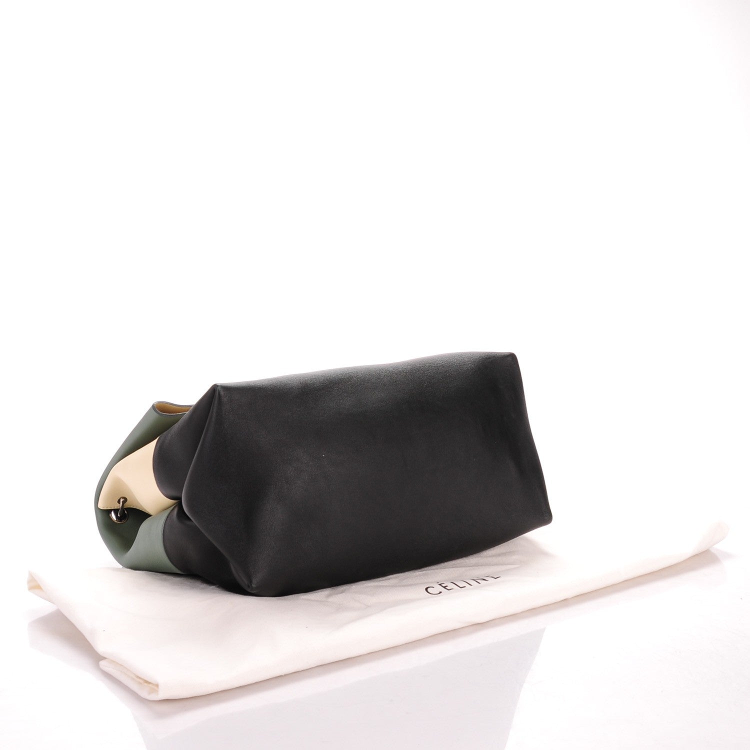 Celine Calfskin All Soft Shoulder Bag Almond 4 of 9