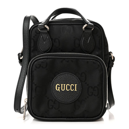 Gucci Econyl Nylon Monogram Off The Grid Shoulder Bag Black 1 of 12