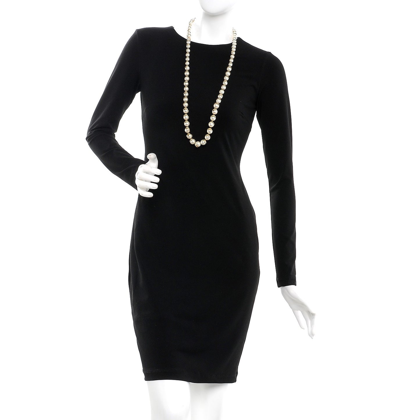 Pearl Mise en Tribal Necklace Gold