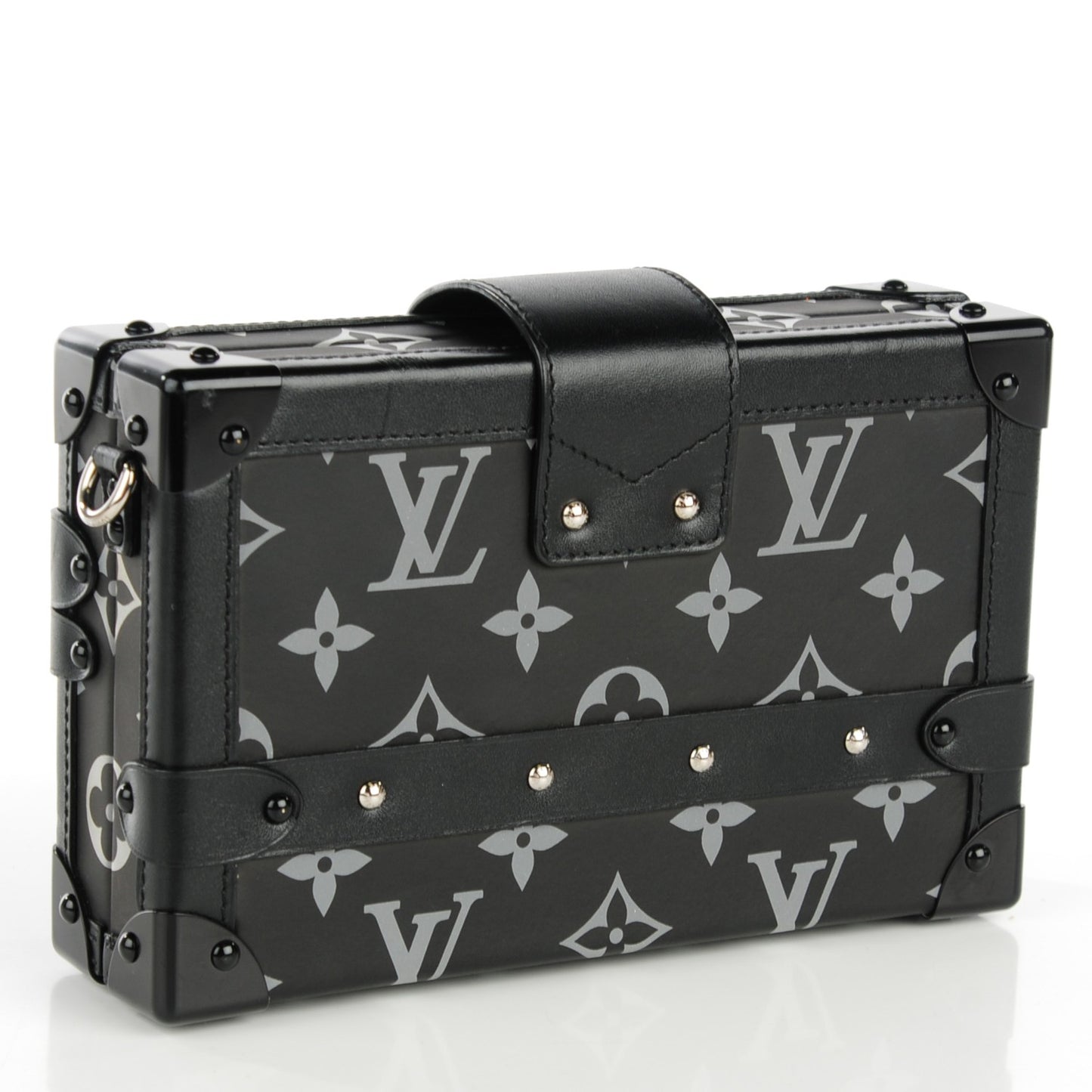 Reflective Petite Malle Black