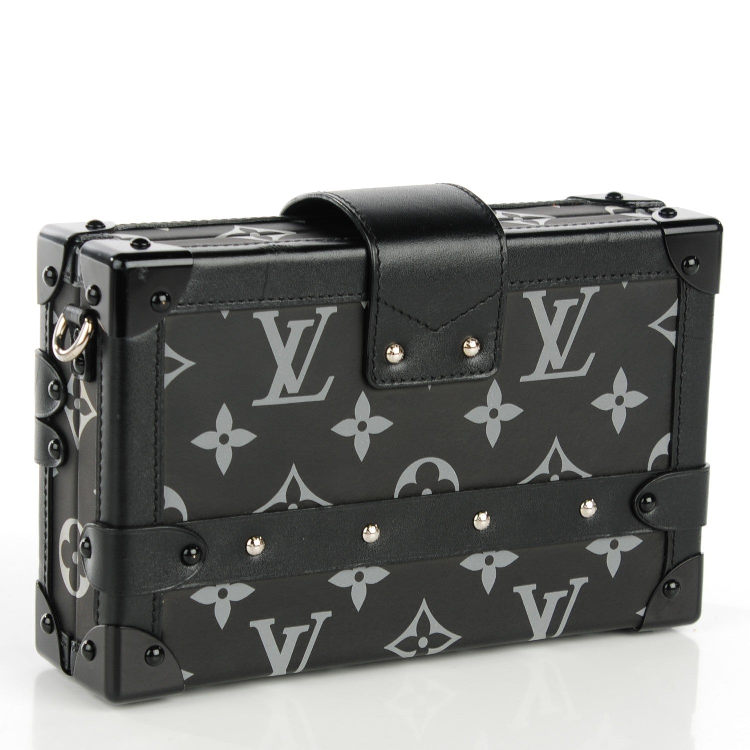 Louis Vuitton Reflective Petite Malle Black 3 of 7