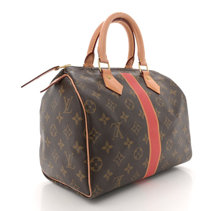 Louis Vuitton Monogram My LV Heritage Speedy 25 Red Yellow 3 of 12
