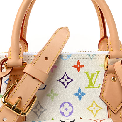 Louis Vuitton LV x TM Monogram Multicolor Alma Travel White 7 of 9