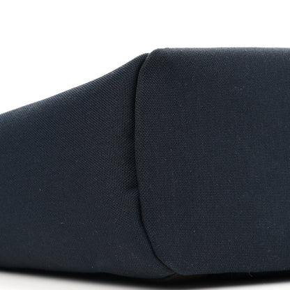 Hermes Canvas The Grooming Bag Bleu Navy Feu 12 of 15