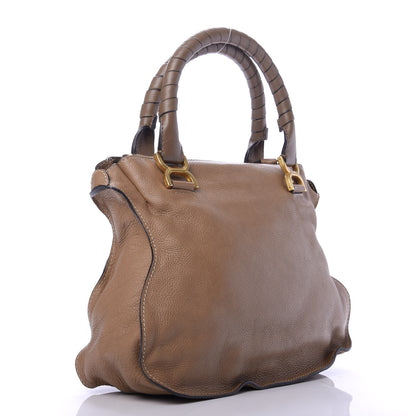 Chloe Calfskin Medium Marcie Satchel Nut 3 of 13