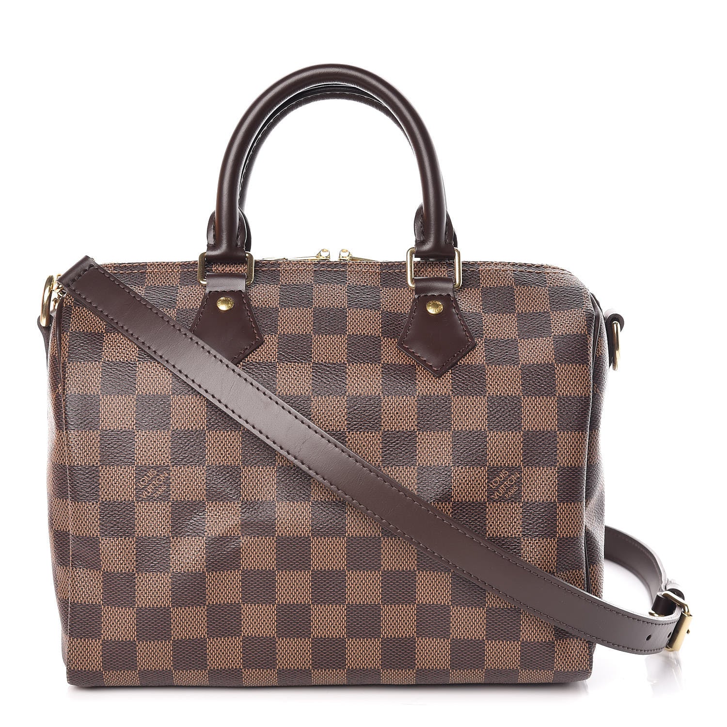 Louis Vuitton Damier Ebene Speedy Bandouliere 25 1 of 10