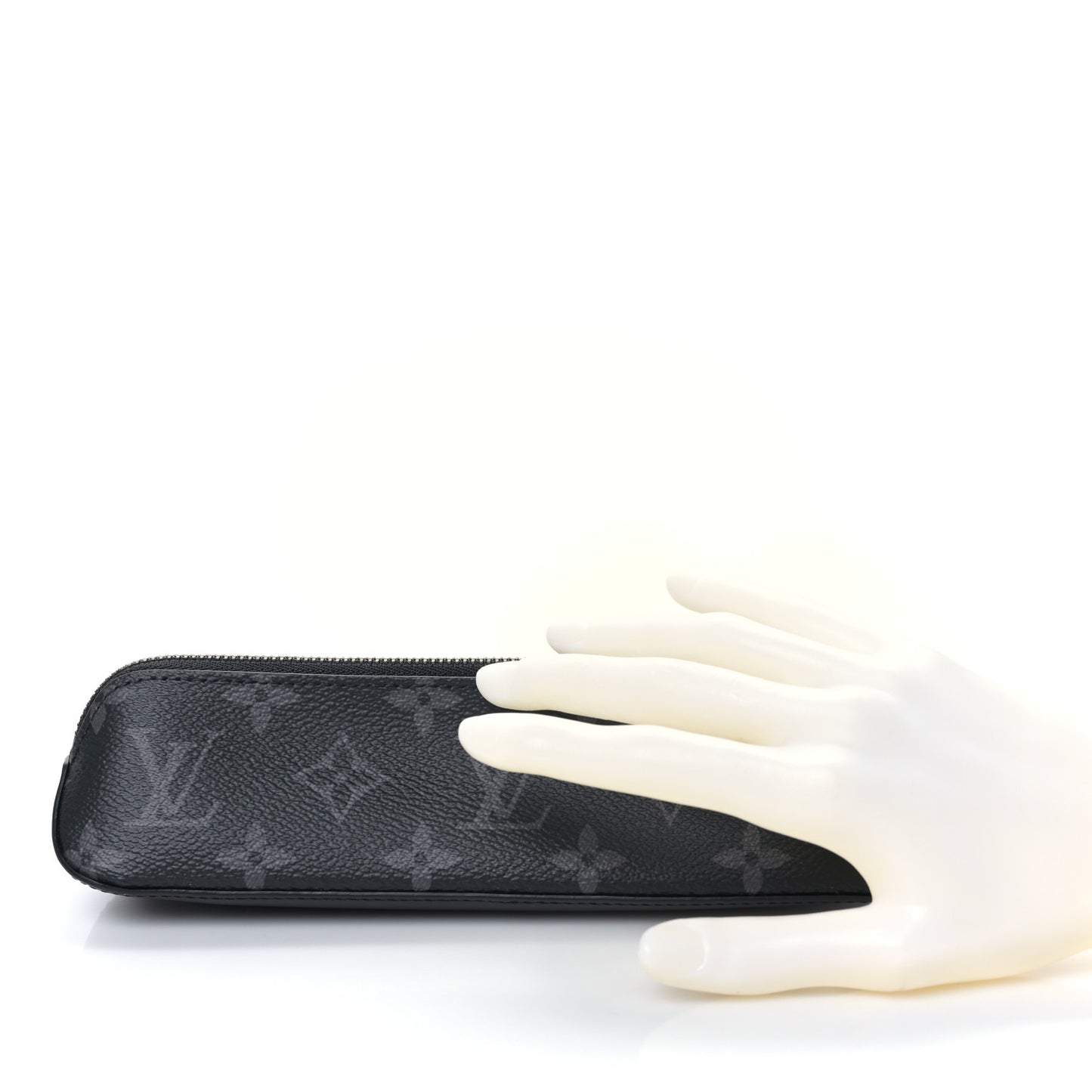 Monogram Eclipse Elizabeth Pencil Pouch Black