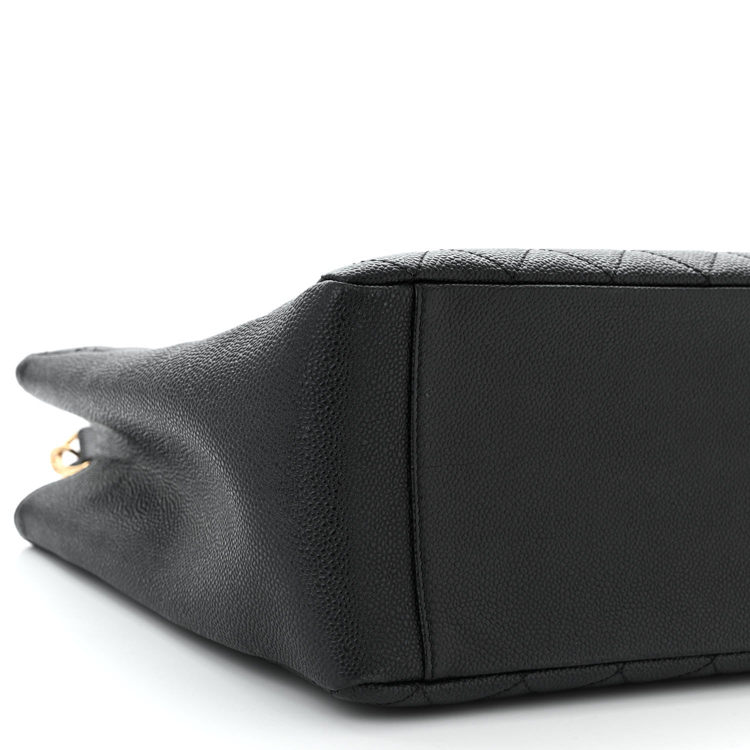 Chanel Caviar Quilted Grand Shopping Tote GST Black 9 of 10