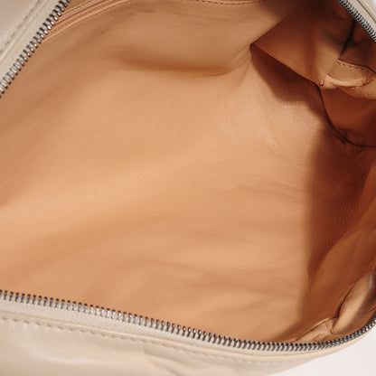 Chanel Smooth Calfskin Luxe Ligne Petit Bowler Light Beige 5 of 7