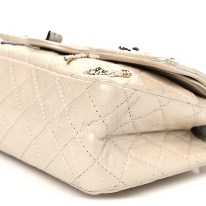 Chanel Aged Calfskin Lucky Charms 2.55 Reissue 225 Flap Ivory 10 of 10