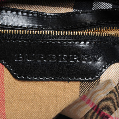 Burberry Lambskin Bridle Studs Small Canterbury Tote Black 9 of 10