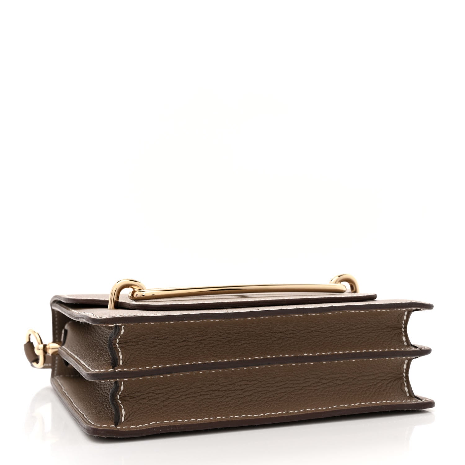 Hermes Evercolor Mini Sac Roulis Etoupe 4 of 11