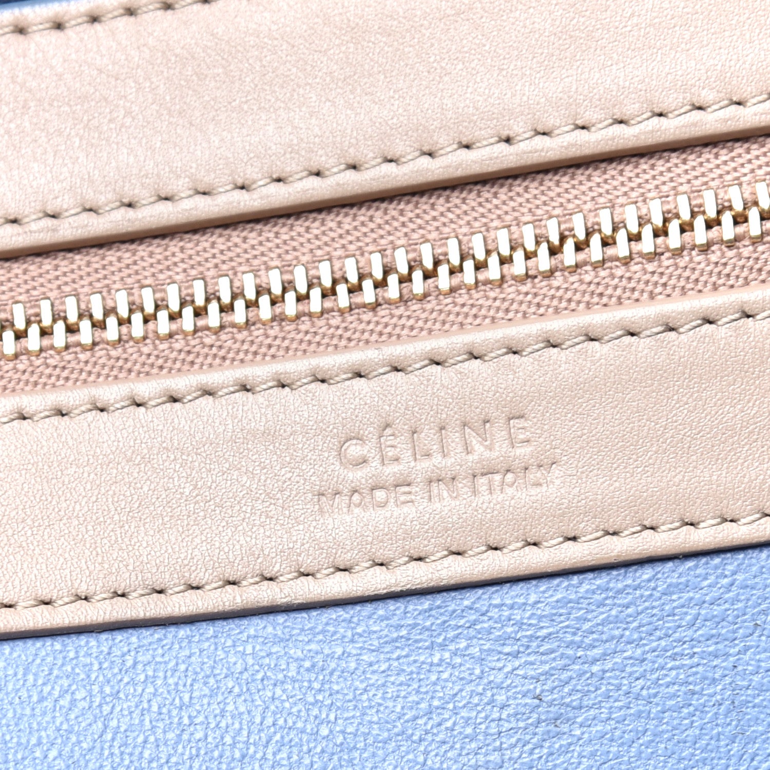 Celine Smooth Calfskin Medium Belt Cabas Phantom Beige 6 of 9