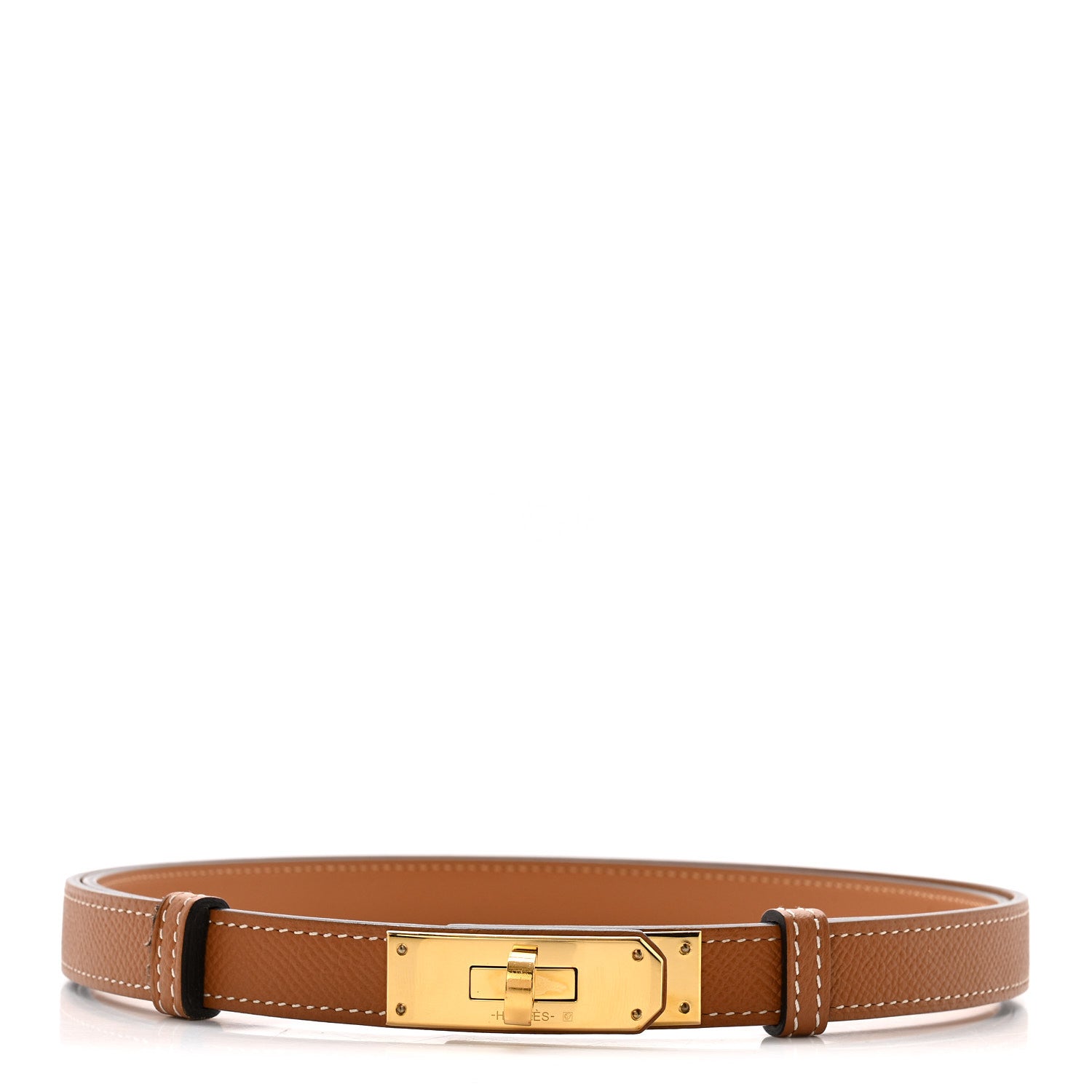 Hermes Epsom Kelly Belt Gold 1 of 7