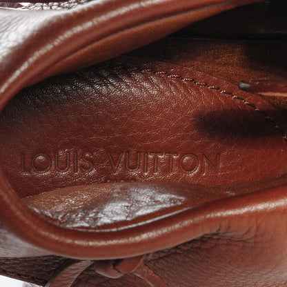 Louis Vuitton Grained Calfskin Rosa Sandals 40 Cacao 7 of 8