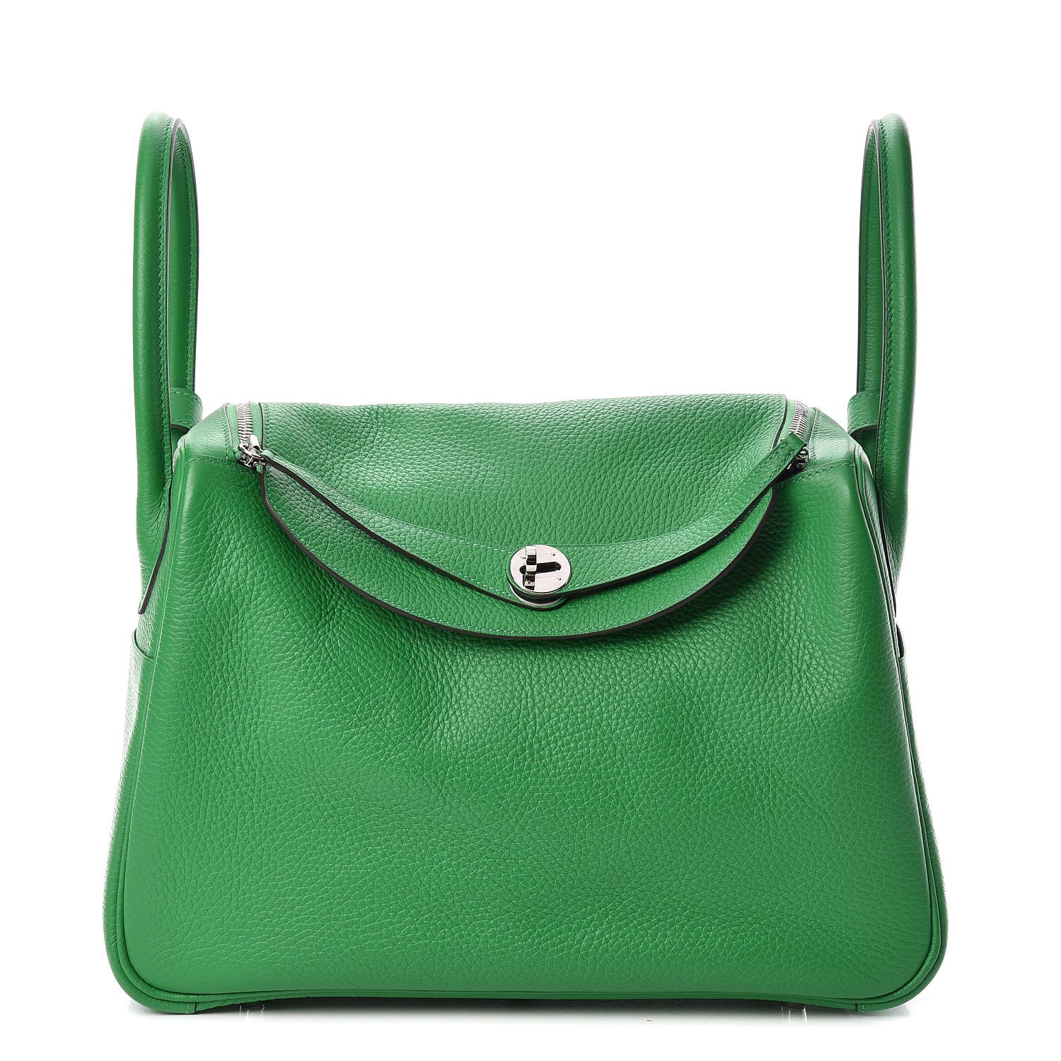 Hermes Taurillon Clemence Lindy 34 Bamboo 1 of 13