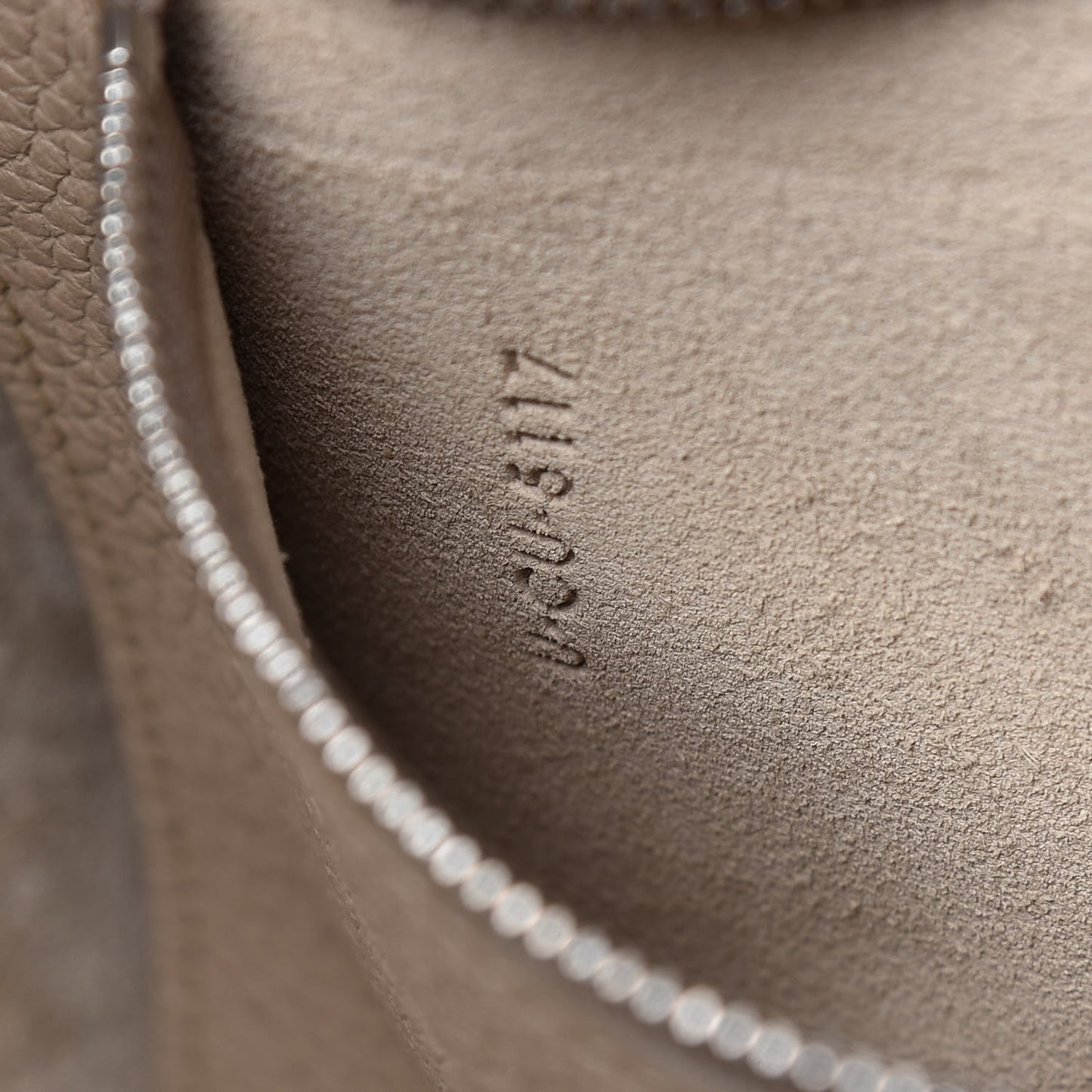 Supple Grained Calfskin Small Big Bag Light Taupe
