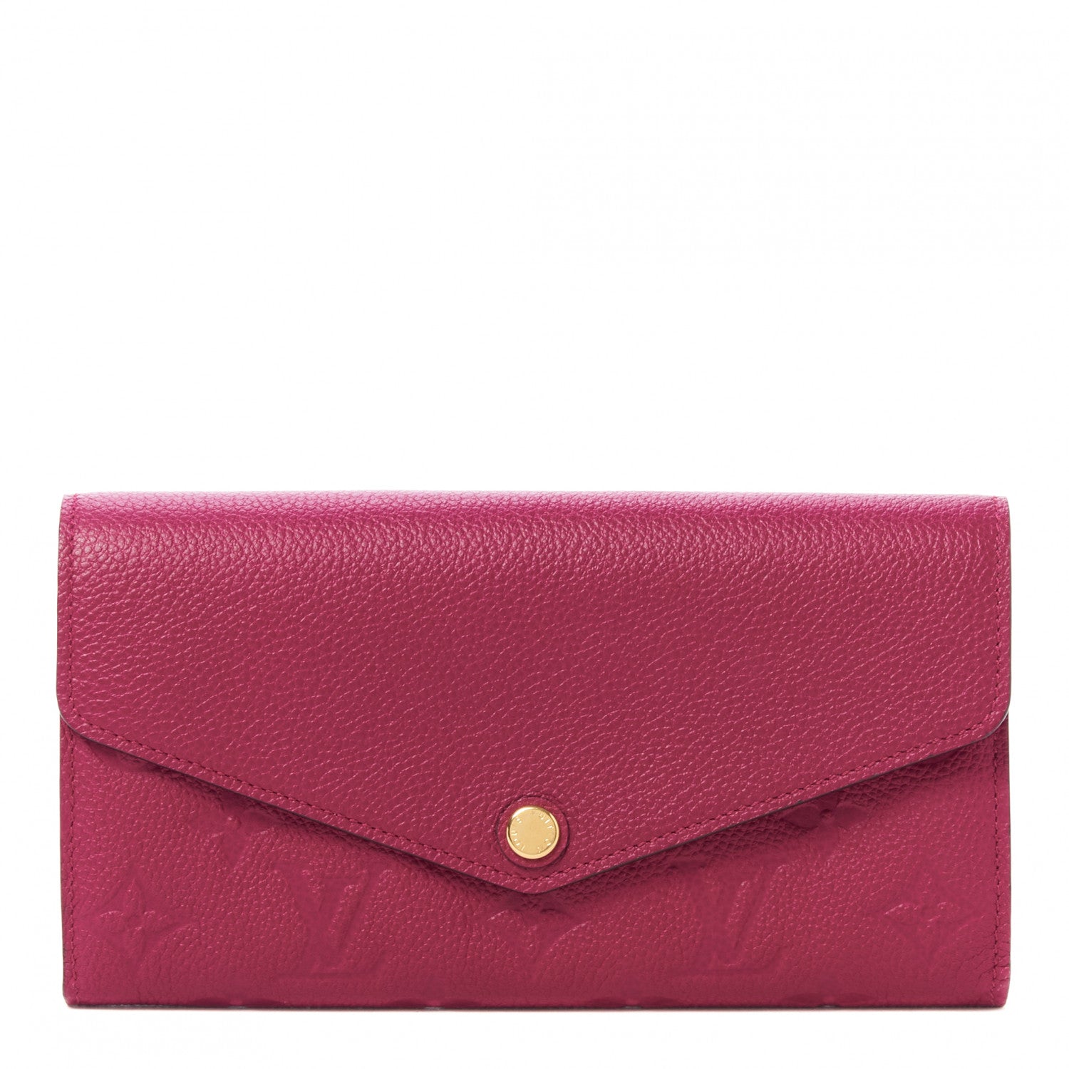 Louis Vuitton Empreinte Sarah Wallet NM Grape 1 of 9