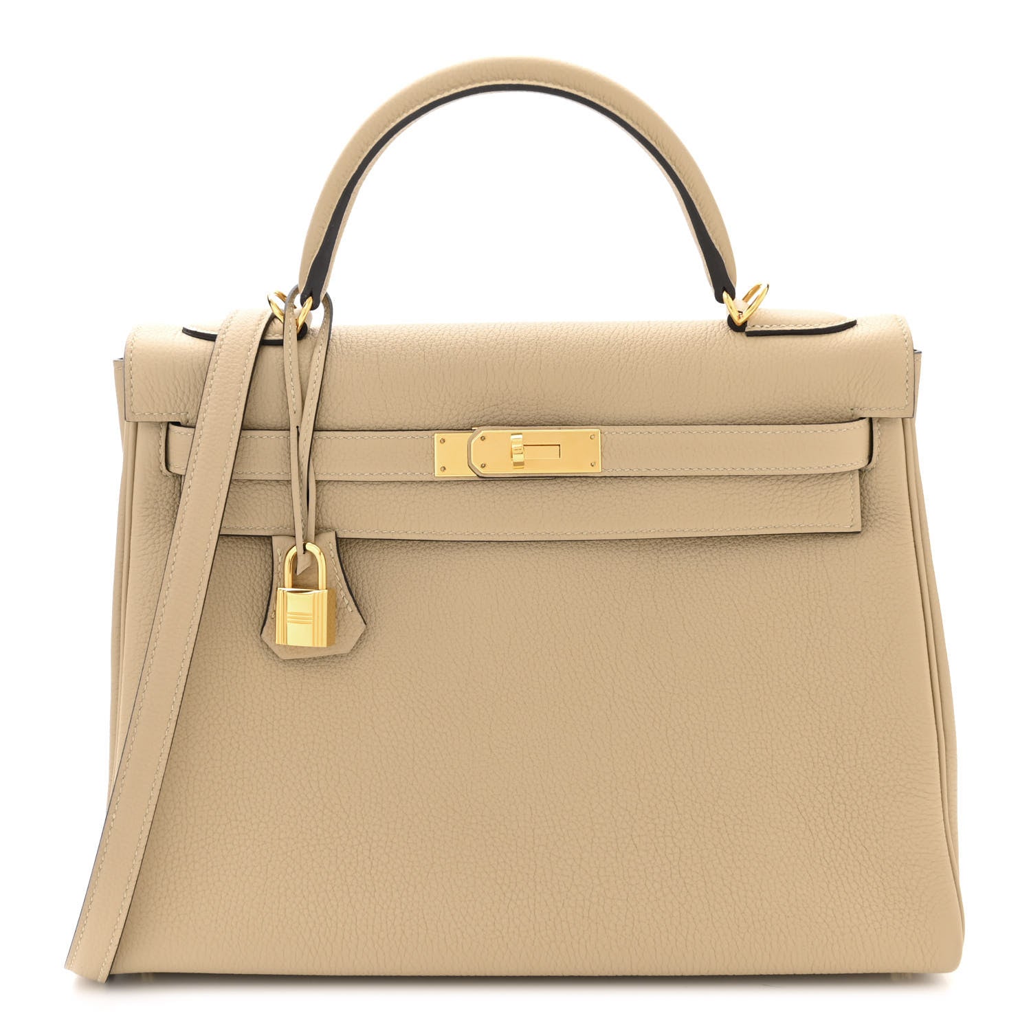Hermes Togo Kelly Retourne 32 Trench 1 of 11