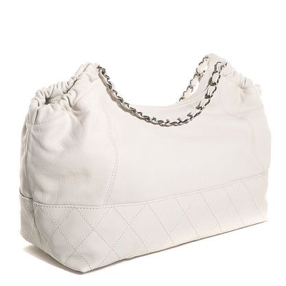 Chanel Calfskin Baby Coco Cabas White 3 of 7