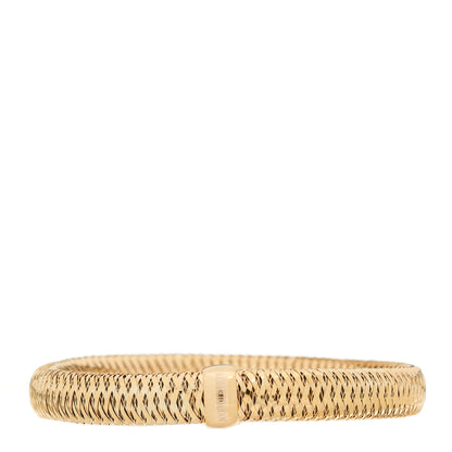 Roberto Coin 18K Rose Gold Primavera Flex Bangle Bracelet 1 of 4