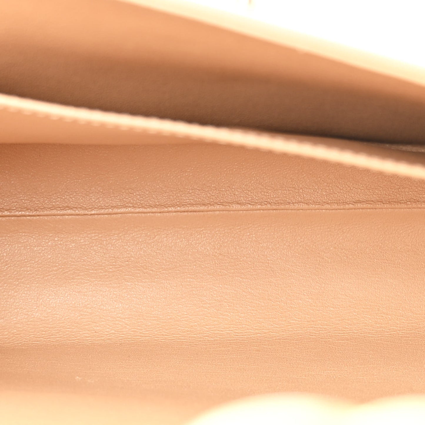 Calfskin Quilted Chevron In The City Bag Beige
