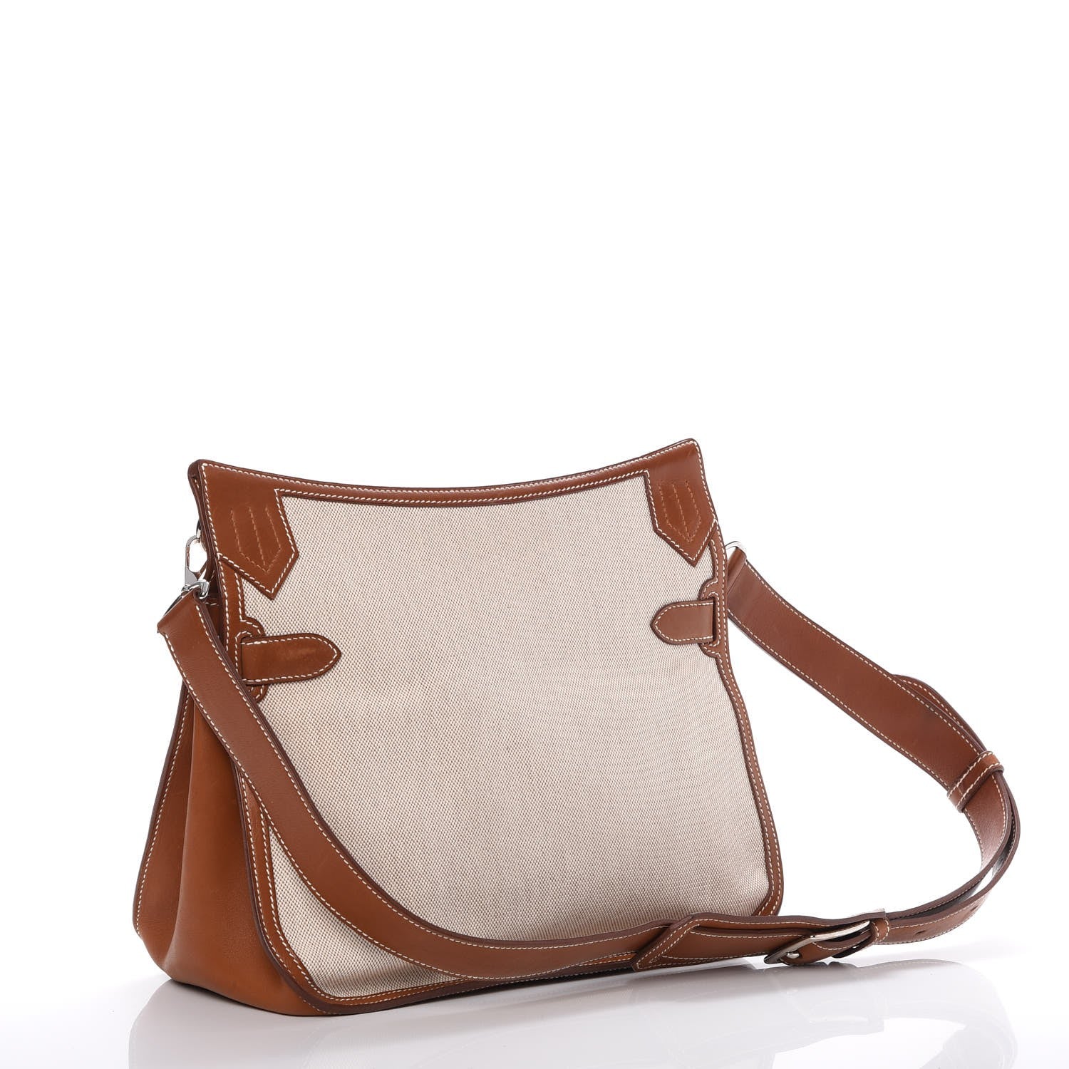 Hermes Toile Natural Barenia Jypsiere 34 Ecru 3 of 14