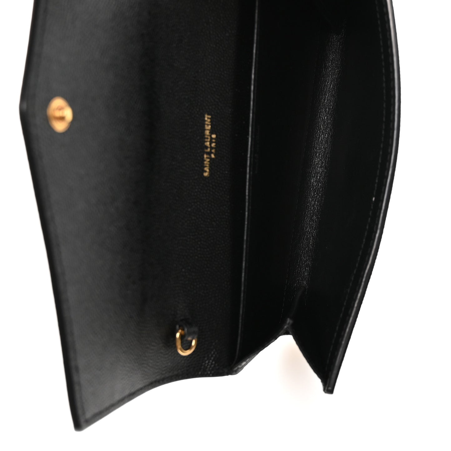 Grain De Poudre Uptown Chain Wallet Black