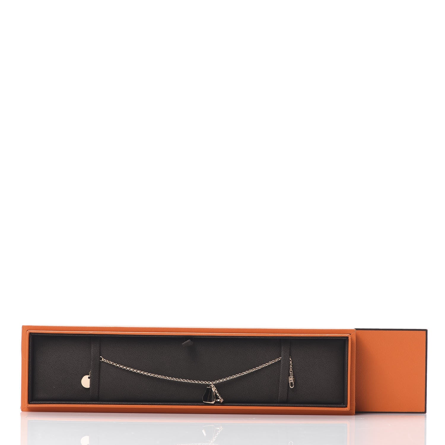 Hermes 18K Rose Gold PM Kelly Clochette Bracelet SH 6 of 6