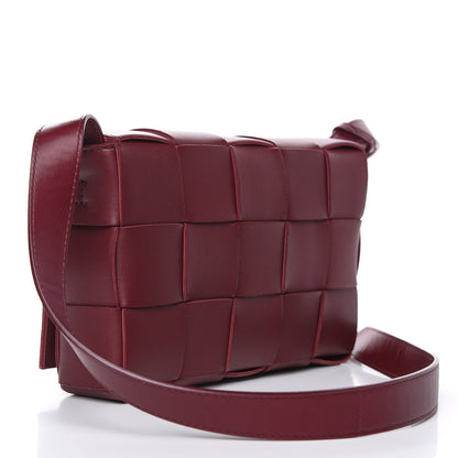 Bottega Veneta Nappa Maxi Intreccio Cassette Bag Bordeaux 3 of 13