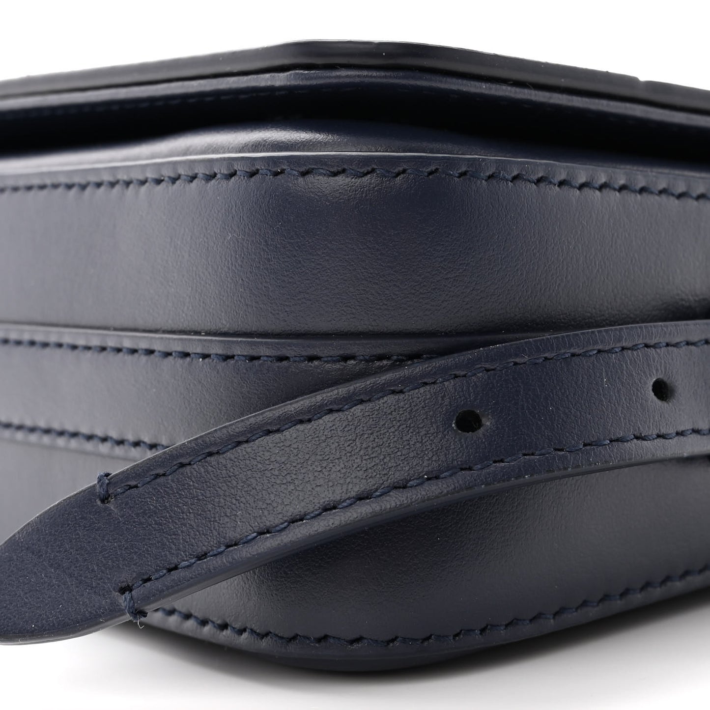 Smooth Calfskin Mini Grace Bag Regency Blue