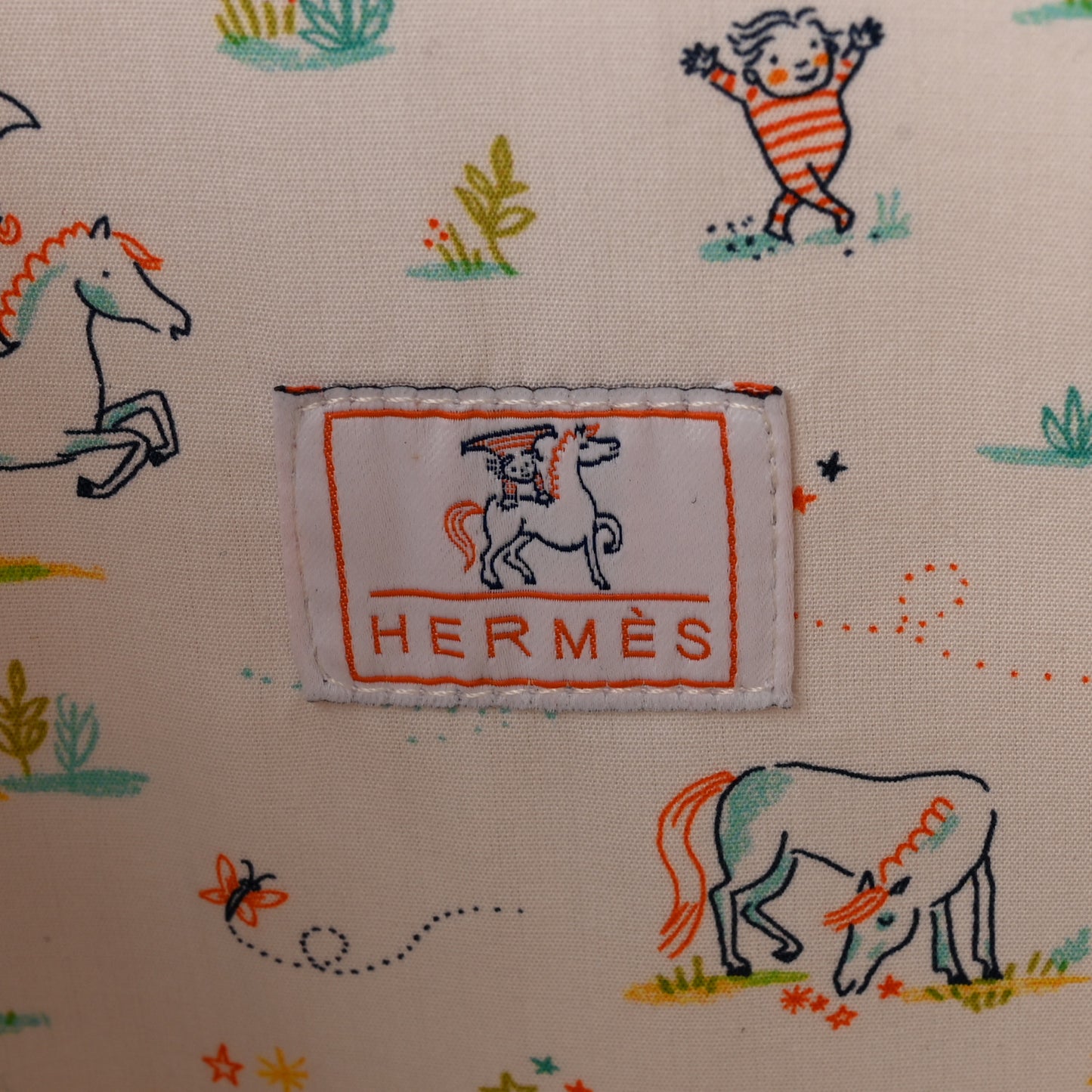 H Canvas Cabriole Nappy Bag Terracotta