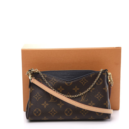 Louis Vuitton Monogram Pallas Clutch Blue Marine 11 of 11