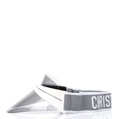 Christian Dior Mirrored DiorClub1 Sun Visor Grey 2 of 4