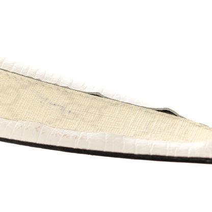 Gucci GG Plus Monogram Calfskin Interlocking G 40mm Belt 95 38 White 8 of 11