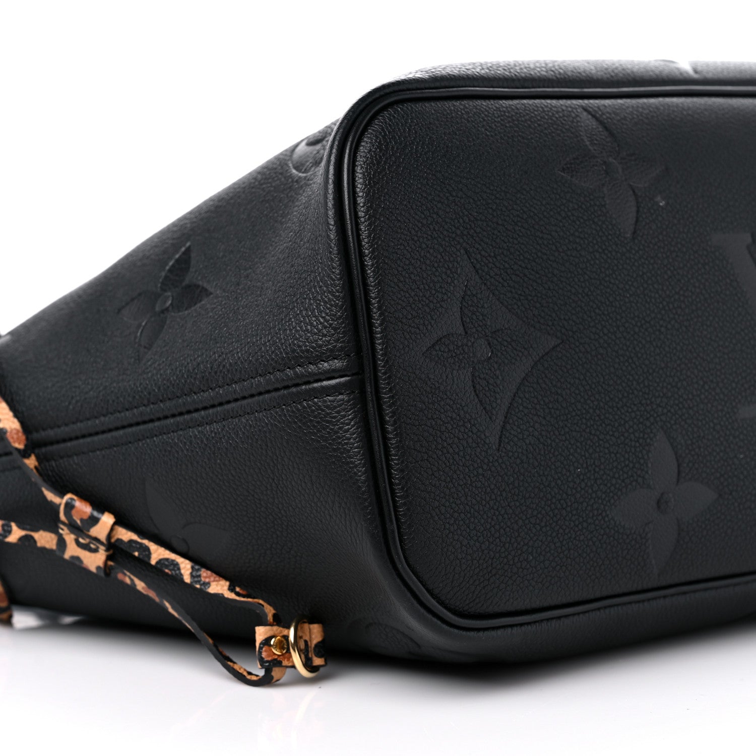 Louis Vuitton Empreinte Monogram Giant Wild At Heart Neverfull MM Black 8 of 10