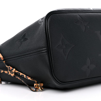 Louis Vuitton Empreinte Monogram Giant Wild At Heart Neverfull MM Black 8 of 10