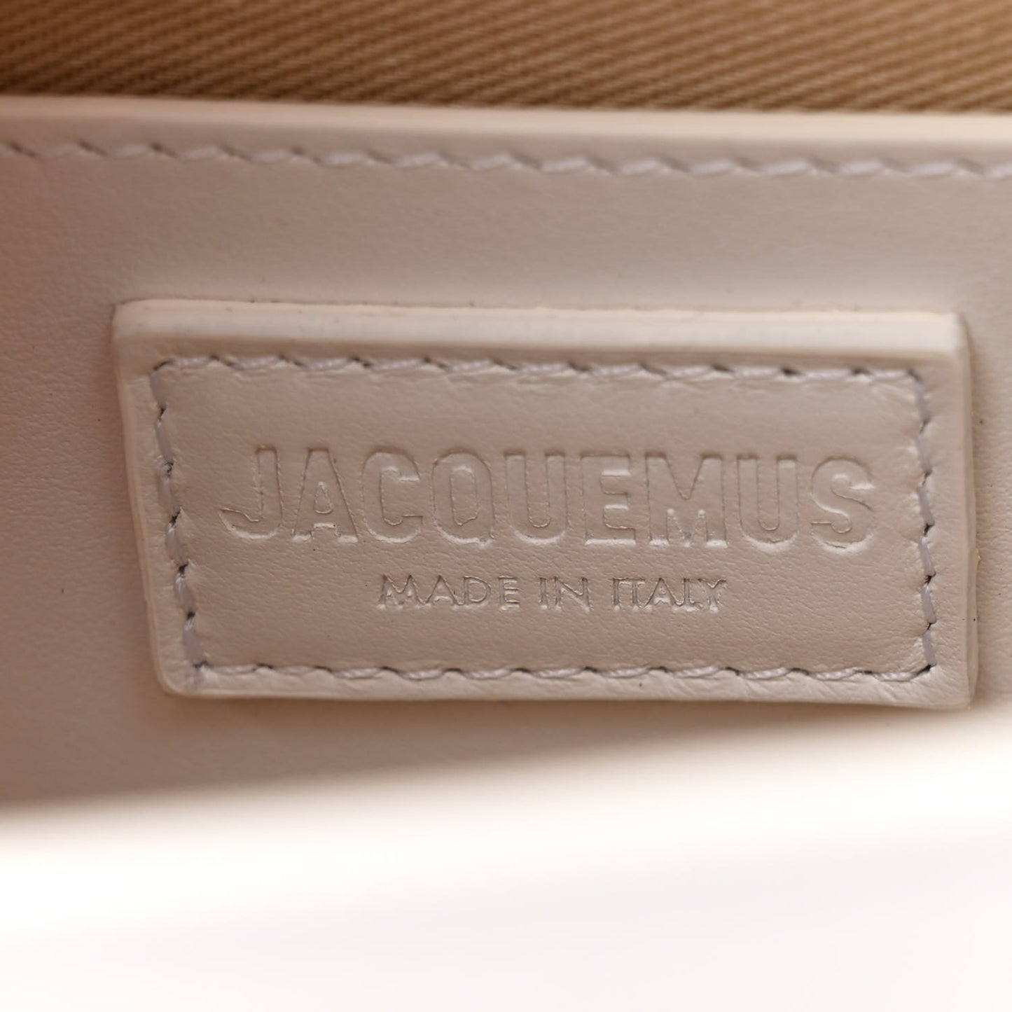 Smooth Calfskin Le Grand Bambino White