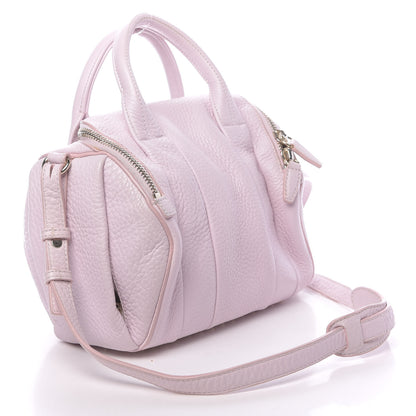 Alexander Wang Pebbled Lambskin Mini Rockie Gummy Pale Gold Hardware 3 of 12