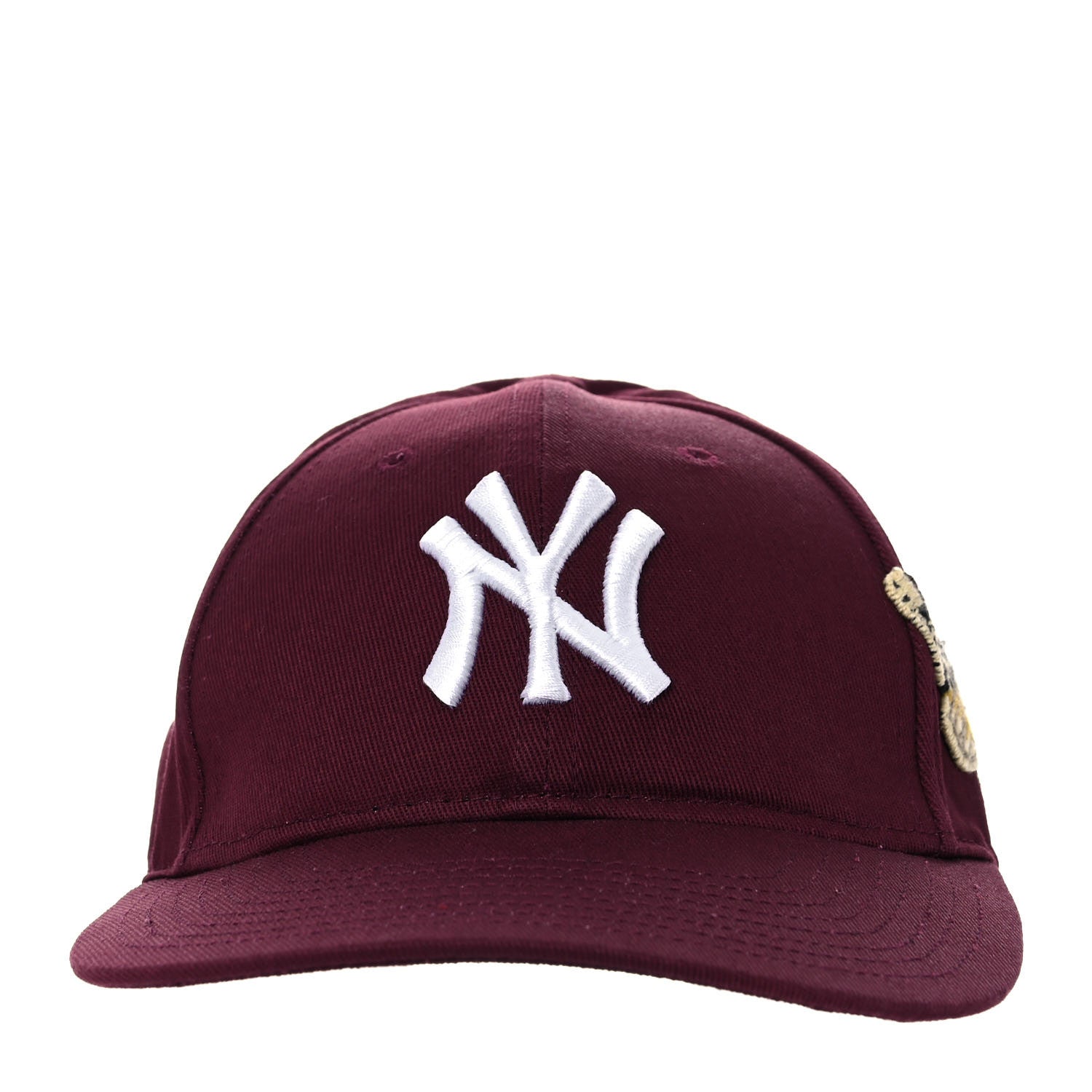 Gucci X MLB Cotton NY Yankees Baseball Hat 57-61 Lacquer 6 of 9