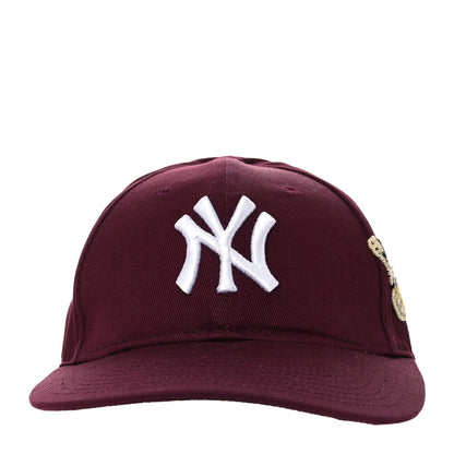 Gucci X MLB Cotton NY Yankees Baseball Hat 57-61 Lacquer 6 of 9