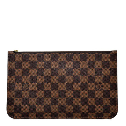 Louis Vuitton Damier Ebene Neverfull MM GM Pochette 1 of 8