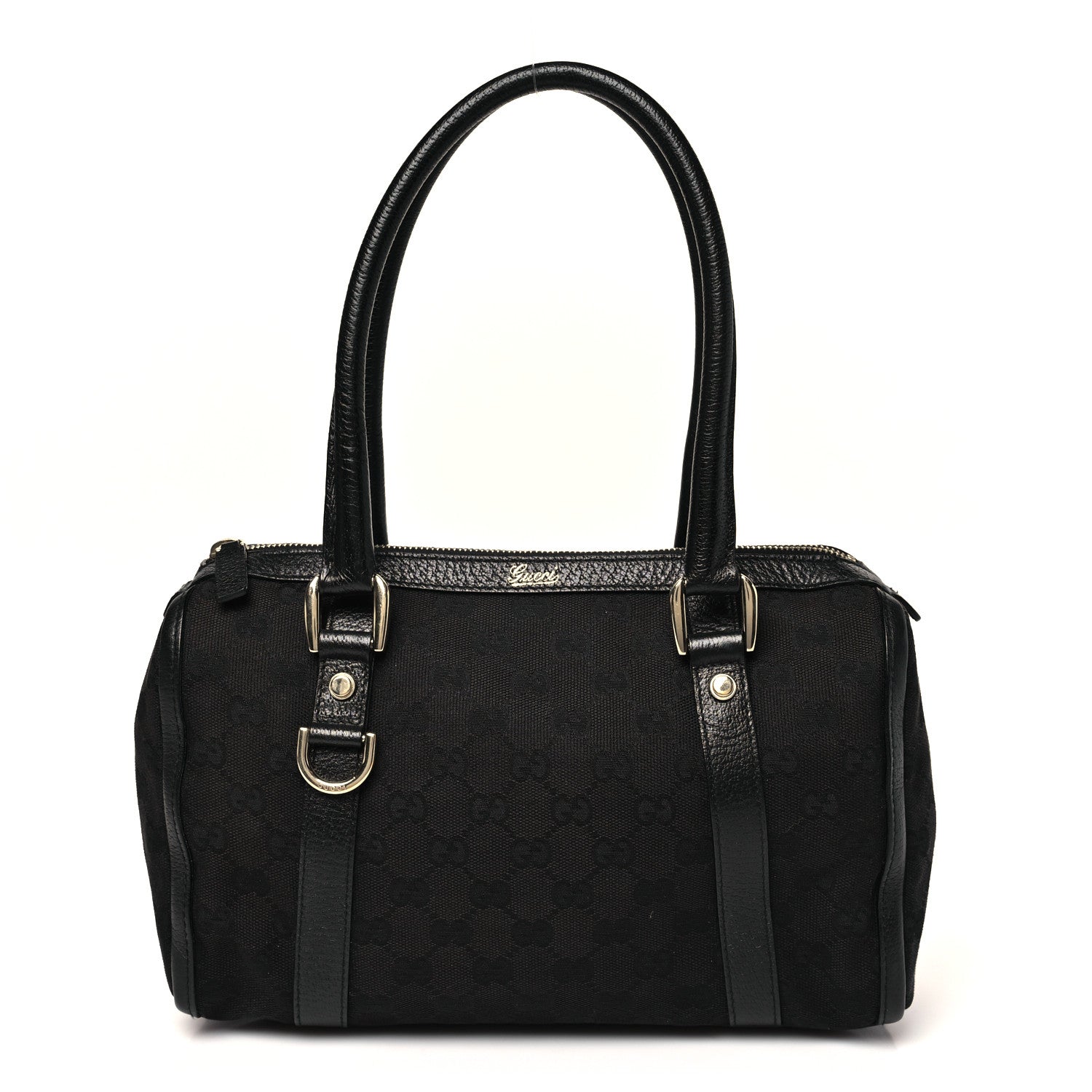 Gucci Monogram Small Abbey Boston Black 1 of 10