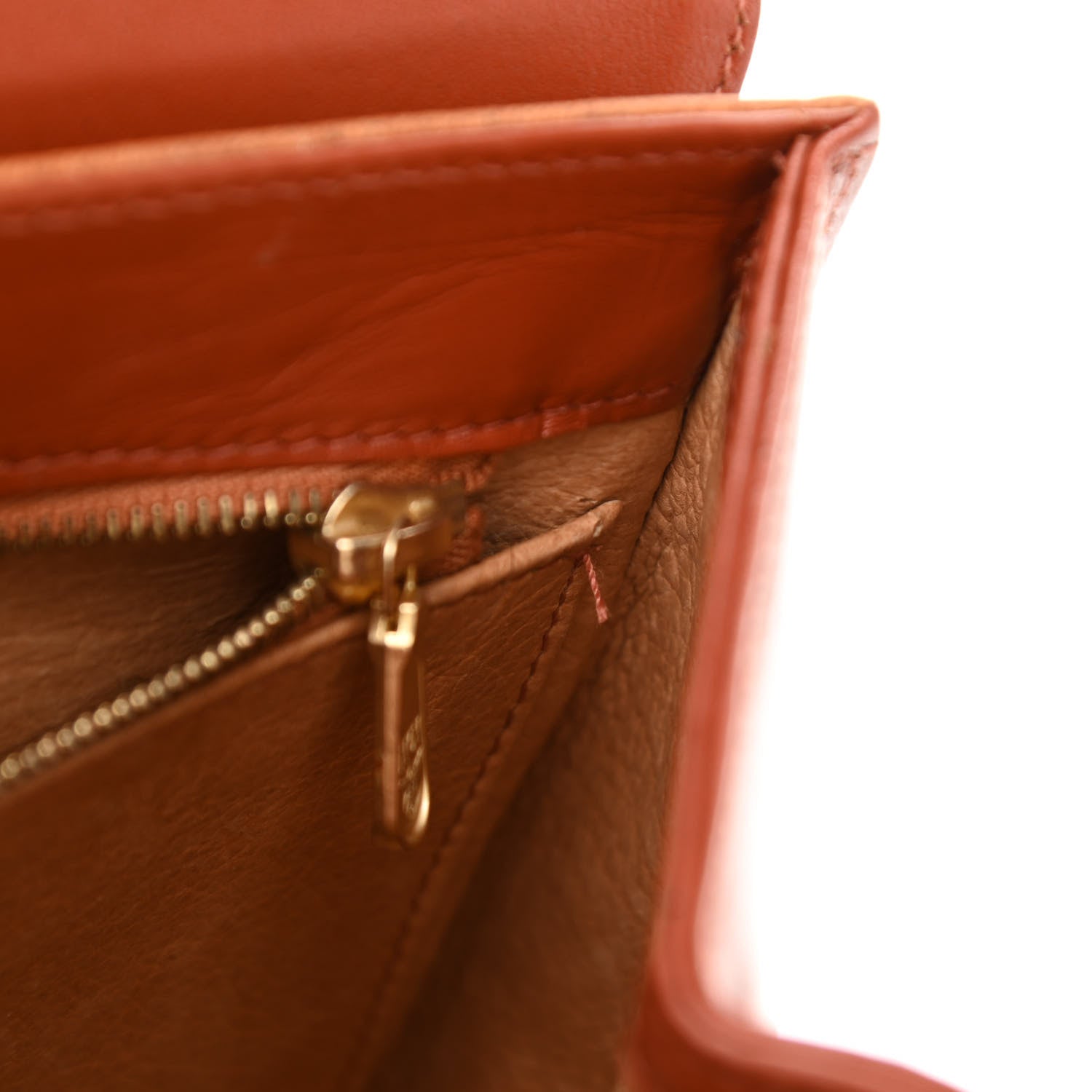 MCM Visetos Heritage Top Handle Satchel Cognac 9 of 11