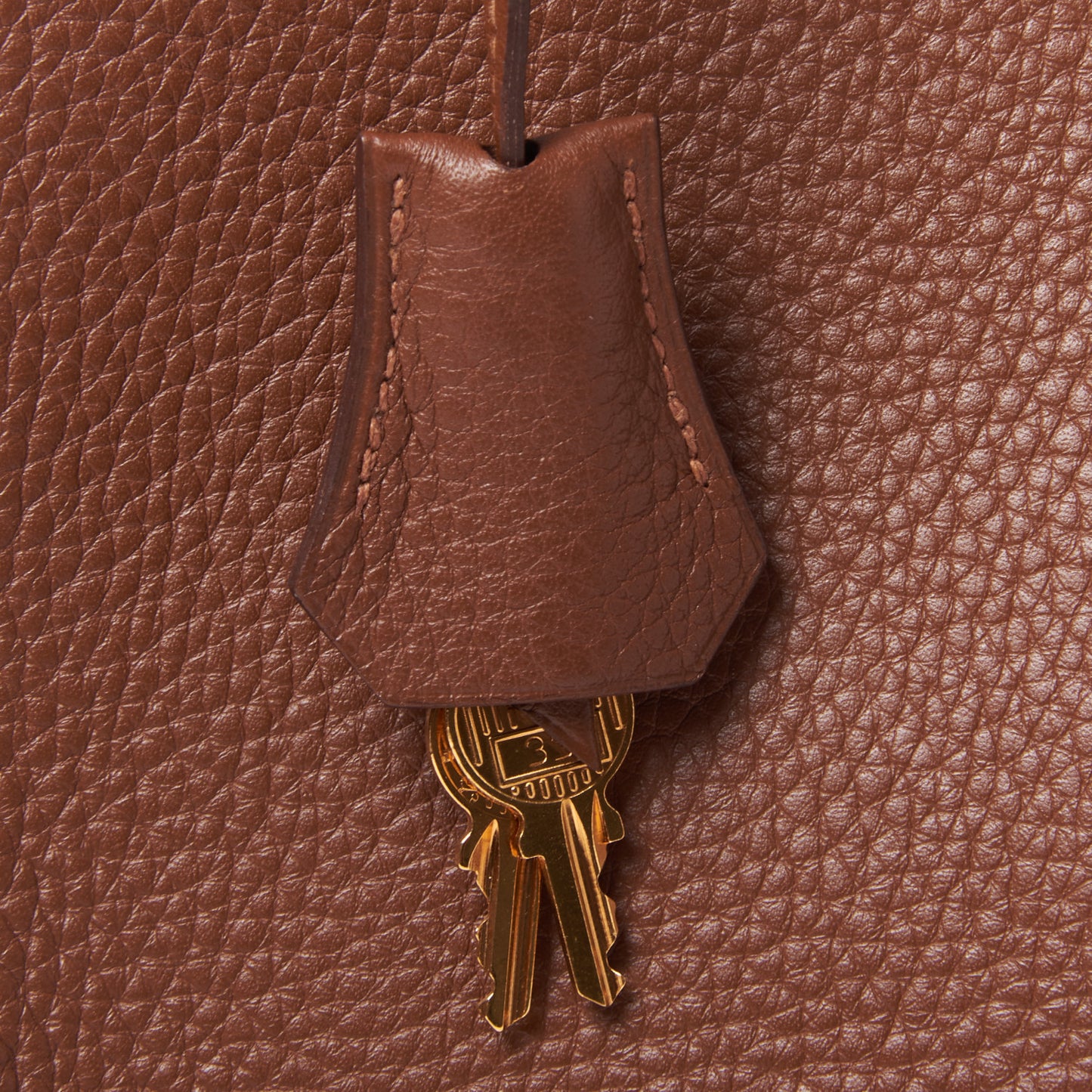 Taurillon Clemence Birkin 35 Marron D'Inde