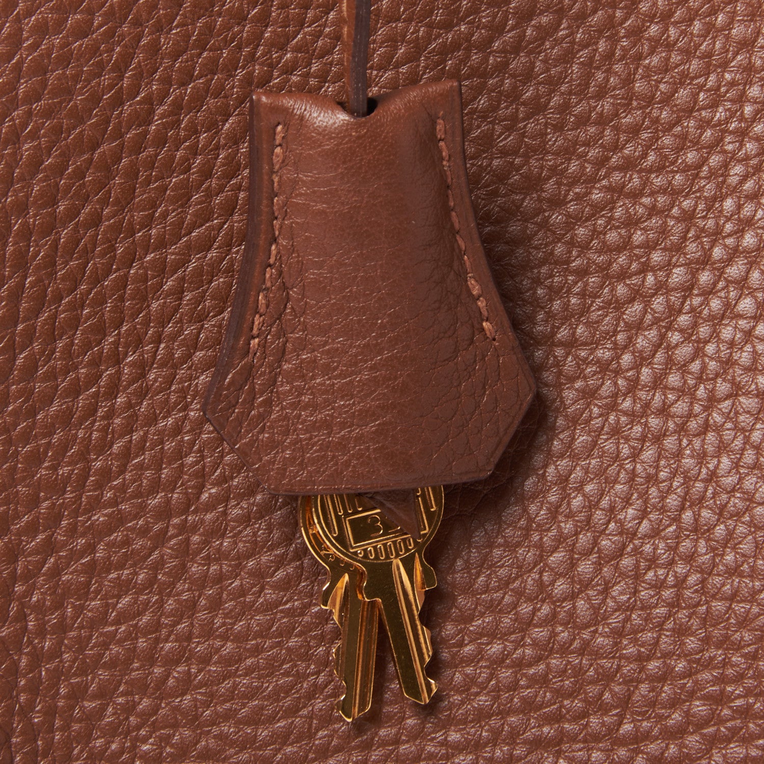 Hermes Taurillon Clemence Birkin 35 Marron D'Inde 30 of 33