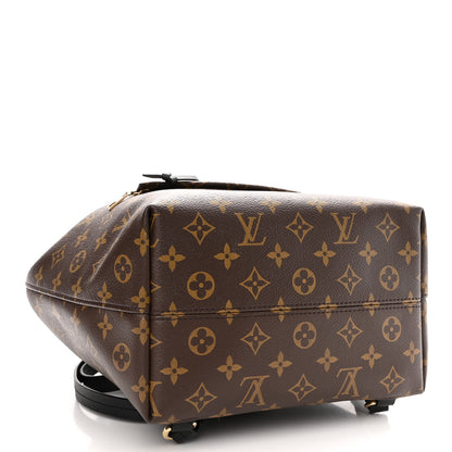 Louis Vuitton Monogram Montsouris PM Black 4 of 9