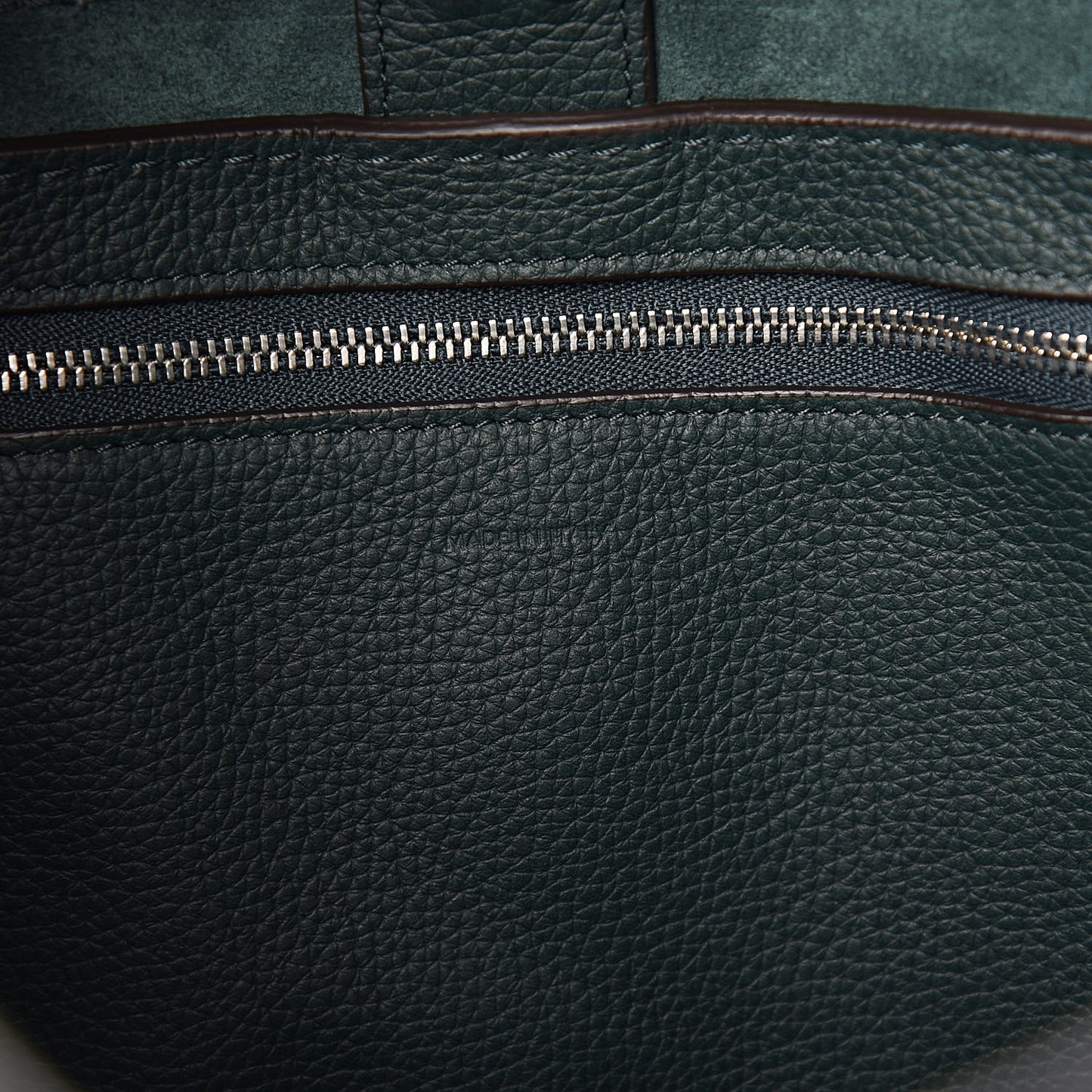 Supple Grained Calfskin Small Big Bag Amazone